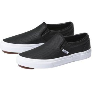 Vans Faux Leather Slip-On size 7.5